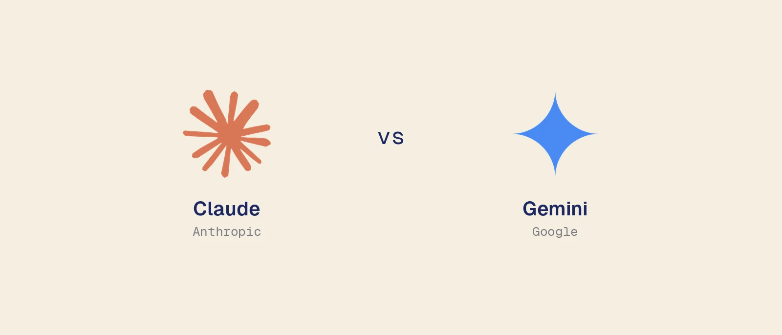 Claude vs Gemini