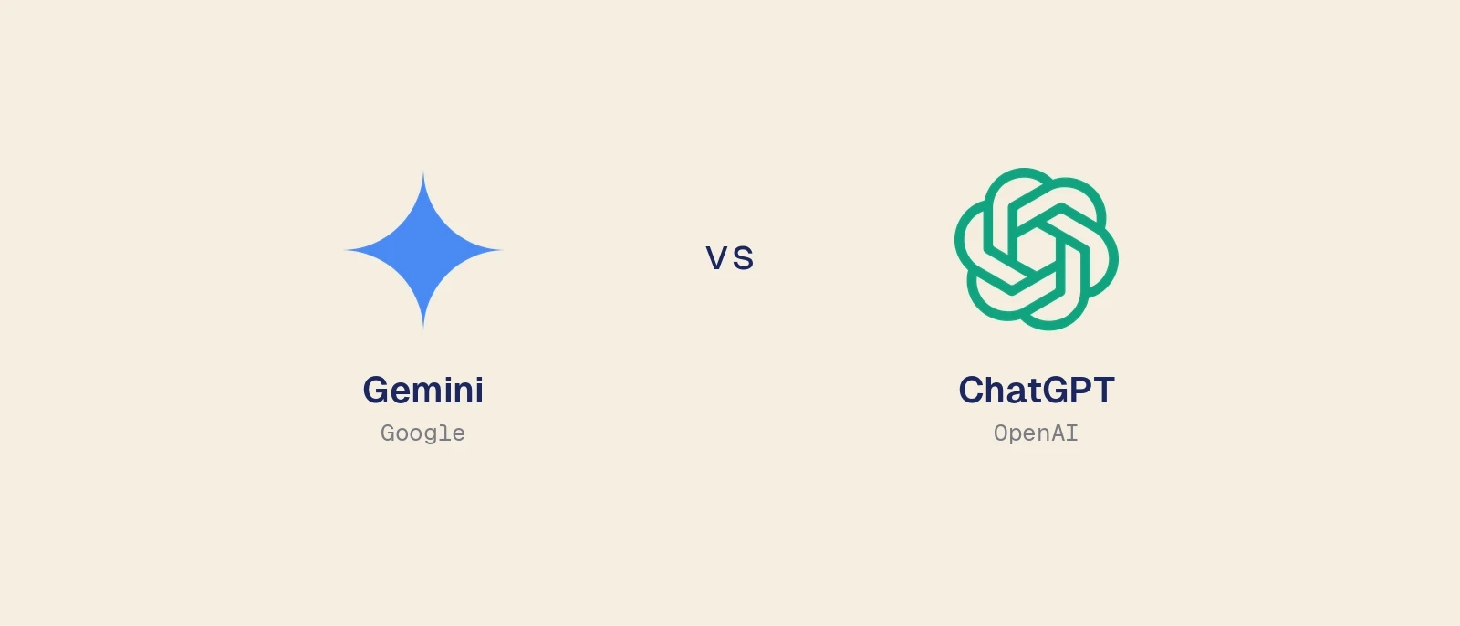 Gemini vs ChatGPT